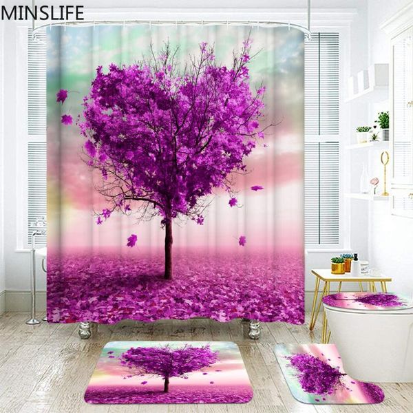 love tree pattern shower curtain fallen leaves waterproof bathroom curtains set pedestal rug toilet lid cover non-slip mat
love tree pattern shower curtain fallen leaves waterproof bathroom curtains set pedestal rug toilet lid cover non-slip mat
