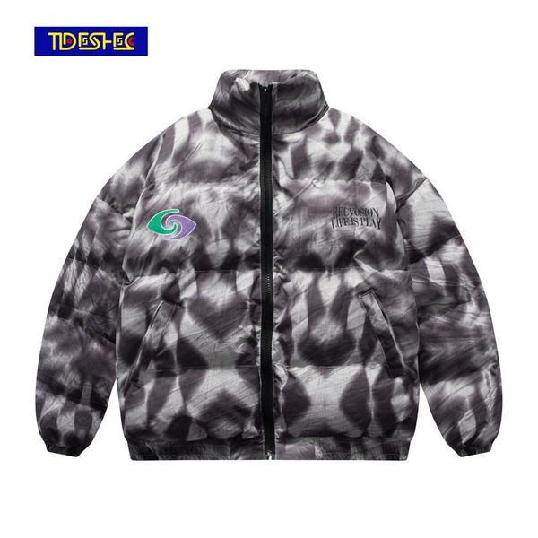 men's jackets tideshec winter coat embroidered men 2021 brand jacket fashion oversized down mens clothing, Black;brown
men's jackets tideshec winter coat embroidered men 2021 brand jacket fashion oversized down mens clothing, Black;brown