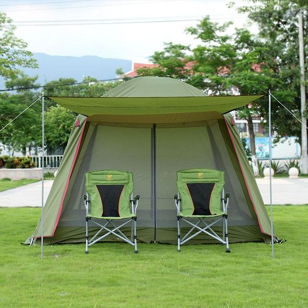 huge 5-8 person 2 layer awning family canopy park bbq pergola beach fishing outdoor camping tent tents and shelters
huge 5-8 person 2 layer awning family canopy park bbq pergola beach fishing outdoor camping tent tents and shelters