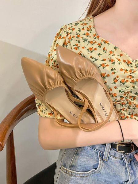 designer summer women soft mueller shoes brand girls casual pleated pointe toe heel sandals beach simple outdoor slip on, Black
designer summer women soft mueller shoes brand girls casual pleated pointe toe heel sandals beach simple outdoor slip on, Black