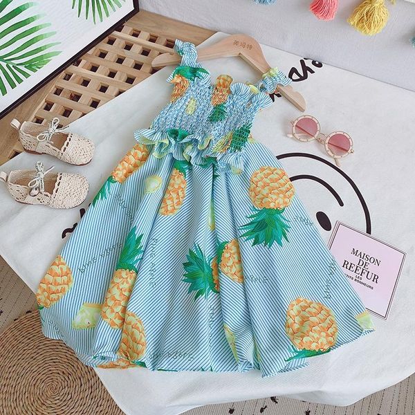 clothing sets 2-piece fresh baby girl summer skirt outfit striped pineapple print and toddler set, White
clothing sets 2-piece fresh baby girl summer skirt outfit striped pineapple print and toddler set, White