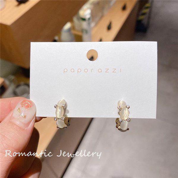 hoop & huggie 925 silver needle opal c-shaped earring earrings for women's 2021 fashion jewelry women, Golden;silver
hoop & huggie 925 silver needle opal c-shaped earring earrings for women's 2021 fashion jewelry women, Golden;silver
