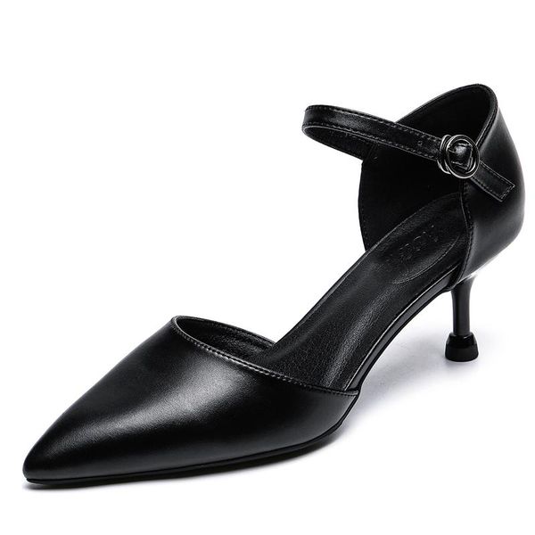 dress shoes summer women's pumps microfiber leather thin heel height 6 cm color black pointed toe two-piece buckle strap women
dress shoes summer women's pumps microfiber leather thin heel height 6 cm color black pointed toe two-piece buckle strap women