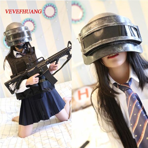 party masks vevefhuang game playerunknown's battlegrounds creative real helmet cosplay accessories for halloween
party masks vevefhuang game playerunknown's battlegrounds creative real helmet cosplay accessories for halloween