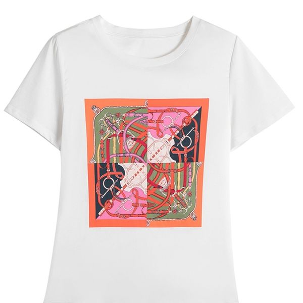 summer women casual print patchwork satin shirt fashion t-shirts o-neck loose short sleeve tshirts large size the 210507, White
summer women casual print patchwork satin shirt fashion t-shirts o-neck loose short sleeve tshirts large size the 210507, White