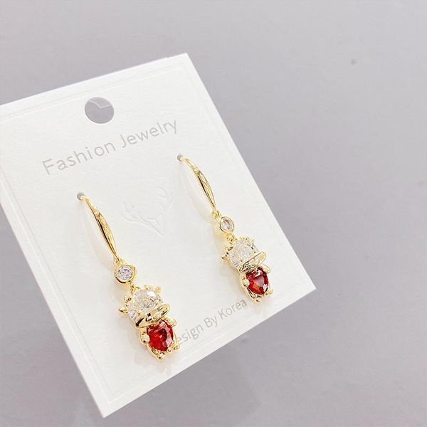 dangle & chandelier 2021 simple lovely ox zodiac drop earrings for women zircon luxury temperament fashion jewelry gifts accessories, Silver
dangle & chandelier 2021 simple lovely ox zodiac drop earrings for women zircon luxury temperament fashion jewelry gifts accessories, Silver