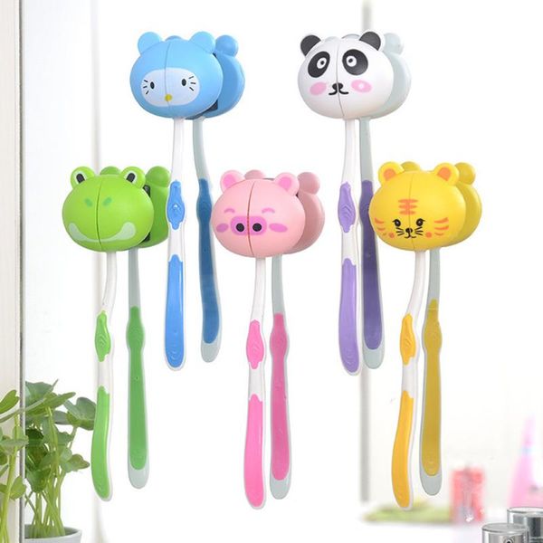 toothbrush holders bathroom accessories lovely cartoon animal head holder stand cup mount suction for children, drop ship #w5
toothbrush holders bathroom accessories lovely cartoon animal head holder stand cup mount suction for children, drop ship #w5
