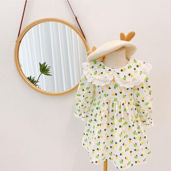 girls kids princess sweet dress spring autumn outfit long sleeve children printed lace collar casual dresses vestidos s12567 girl's, Red;yellow
girls kids princess sweet dress spring autumn outfit long sleeve children printed lace collar casual dresses vestidos s12567 girl's, Red;yellow