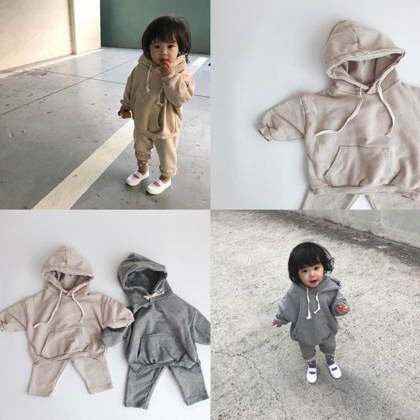 autumn winter children grey apricot hooded fleece sweatshirt and pants two piece set clothing sets, White
autumn winter children grey apricot hooded fleece sweatshirt and pants two piece set clothing sets, White