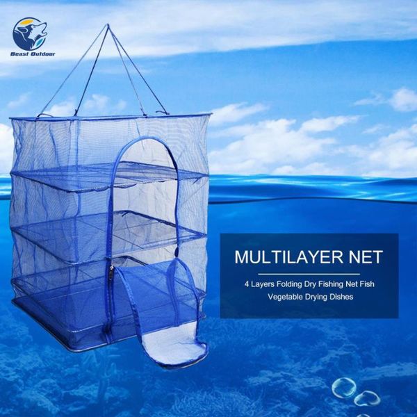 foldable 4-layer drying net rack hanging dish type fish dryer vegetable pe fishing accessorie accessories
foldable 4-layer drying net rack hanging dish type fish dryer vegetable pe fishing accessorie accessories