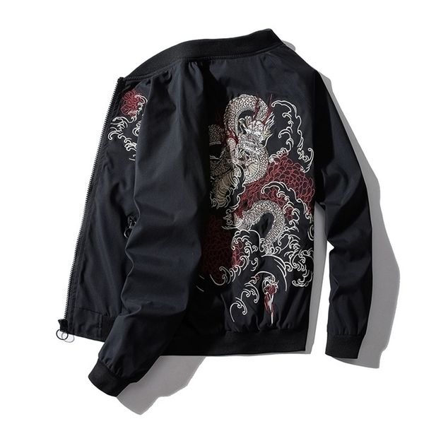 winter bomber jacket men dragon chinese embroidery pilot retro rock hip hop youth streetwear high street male 211126, Black;brown
winter bomber jacket men dragon chinese embroidery pilot retro rock hip hop youth streetwear high street male 211126, Black;brown