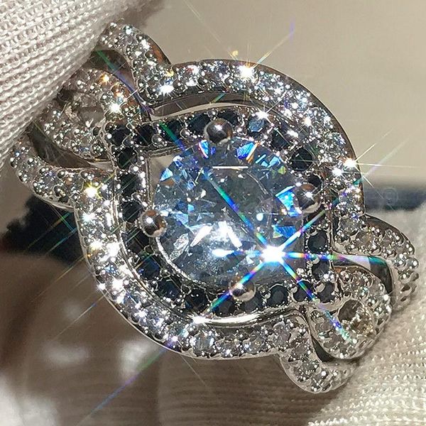 wedding rings trendy bride round zircon engagement ring dainty female white crystal stone charm silver gold color for women, Slivery;golden
wedding rings trendy bride round zircon engagement ring dainty female white crystal stone charm silver gold color for women, Slivery;golden