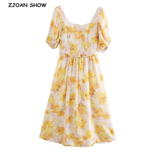 casual dresses holiday style square collar floral print ruffled midi dress bohemian puff sleeve elastic back woman female clothes, Black;gray
casual dresses holiday style square collar floral print ruffled midi dress bohemian puff sleeve elastic back woman female clothes, Black;gray