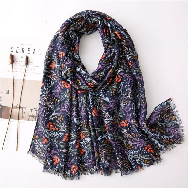 scarves women floral print scarf tropical plant girls printed female soft spring summer cape shawl wrap long, Blue;gray
scarves women floral print scarf tropical plant girls printed female soft spring summer cape shawl wrap long, Blue;gray
