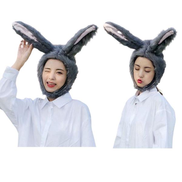 berets cute headgear hat novelty plush gray ears for international basketball day world football 2021, Blue;gray
berets cute headgear hat novelty plush gray ears for international basketball day world football 2021, Blue;gray