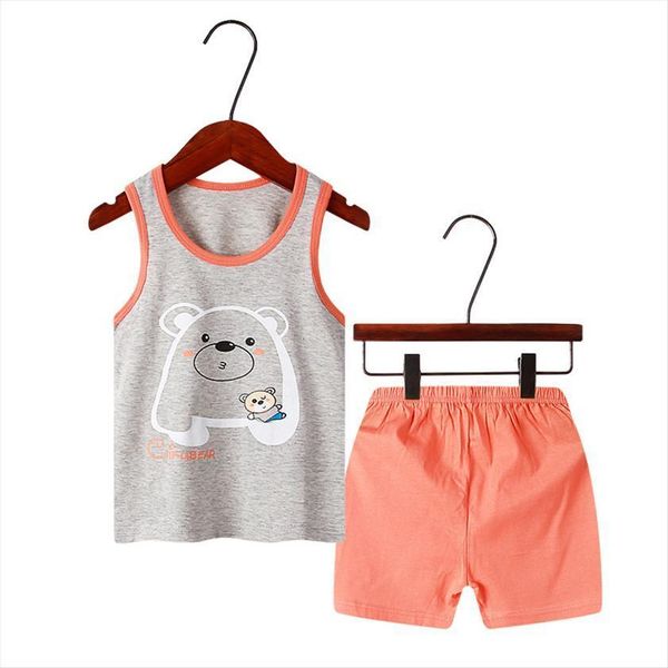 baby girl clothes toddler boys sleeveless t shirt shorts 2pcs sets cotton children summer suits infant clothing cartoon outfits, White
baby girl clothes toddler boys sleeveless t shirt shorts 2pcs sets cotton children summer suits infant clothing cartoon outfits, White