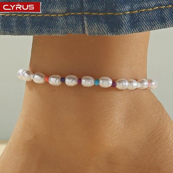 anklets vintage elegant pearl for women simple multicolor beads ankle bracelet girls ocean beach bohemian jewelry trendy 2021, Red;blue
anklets vintage elegant pearl for women simple multicolor beads ankle bracelet girls ocean beach bohemian jewelry trendy 2021, Red;blue