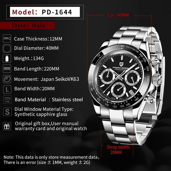 brand luxury mens pagani watches wristwatch quartz clock black watch men waterproof sport chronograph relogio masculino262d, Slivery;brown
brand luxury mens pagani watches wristwatch quartz clock black watch men waterproof sport chronograph relogio masculino262d, Slivery;brown