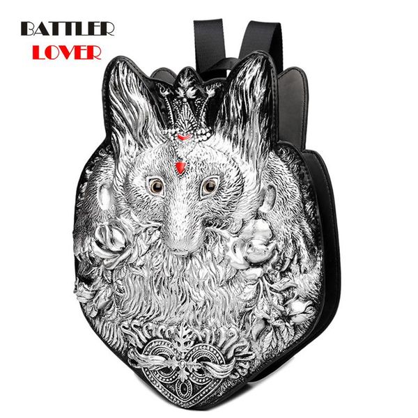 backpack steam-punk rivet 3d animal backpacks men and women personality travel bags 2021 fashion schoolbag for teenagers
backpack steam-punk rivet 3d animal backpacks men and women personality travel bags 2021 fashion schoolbag for teenagers
