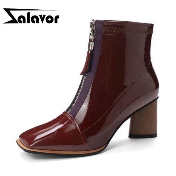 boots zalover women real leather brand ankle office ladies work fashion shoes woman zipper square toe winter botas size 34-39, Black
boots zalover women real leather brand ankle office ladies work fashion shoes woman zipper square toe winter botas size 34-39, Black