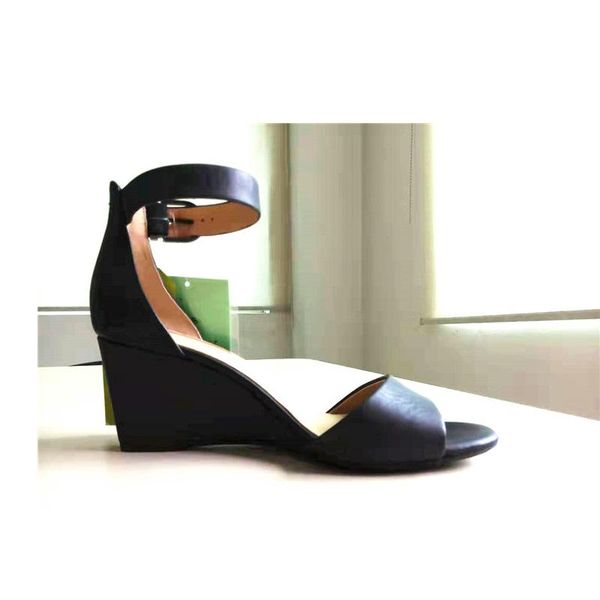 women platform sandals sandalias de verano para mujer genuine leather wedge for fashion high heel, Black
women platform sandals sandalias de verano para mujer genuine leather wedge for fashion high heel, Black