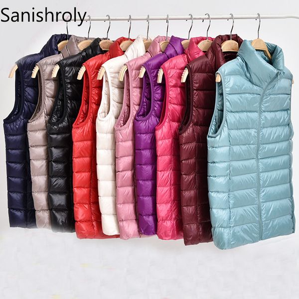 sanishroly 2021 new autumn women ultra light down vest white duck down coat parka ladies sleeveless waistcoat plus size 3xl s275, Black;white
sanishroly 2021 new autumn women ultra light down vest white duck down coat parka ladies sleeveless waistcoat plus size 3xl s275, Black;white