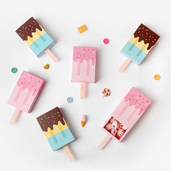 10pcs ice cream shape gift candy boxes cartoon drawer bag for kids baby party popsicle folding paper box wrap
10pcs ice cream shape gift candy boxes cartoon drawer bag for kids baby party popsicle folding paper box wrap