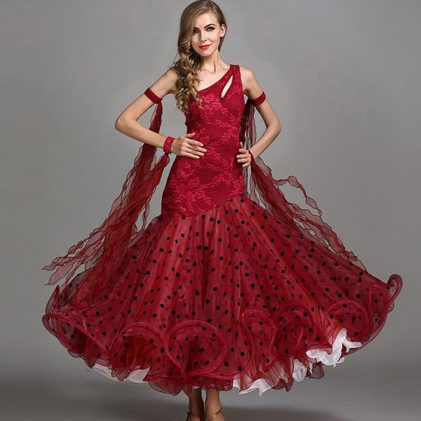 color ballroom dance competition dresses standard dress luminous costumes waltz stage wear, Black;red
color ballroom dance competition dresses standard dress luminous costumes waltz stage wear, Black;red