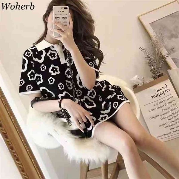 floral jacquard knitted vestidos de mujer short sleeve mini bodycon dress women summer korean chic turn-down dresses 210519, Black;gray
floral jacquard knitted vestidos de mujer short sleeve mini bodycon dress women summer korean chic turn-down dresses 210519, Black;gray