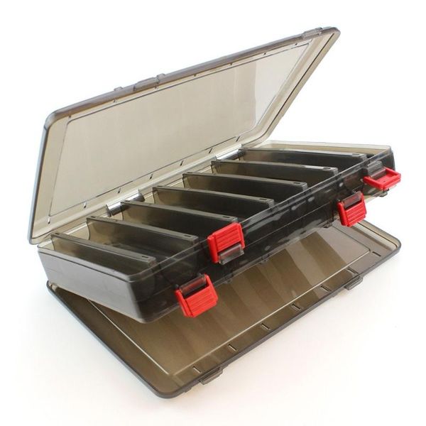 compartments double sided plastic fishing bait box lure tackle storage case accessories
compartments double sided plastic fishing bait box lure tackle storage case accessories