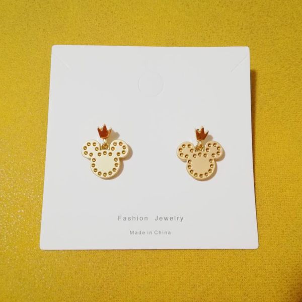 crown cute anime earrings stud cartoon mouse 2021 charm wedding jewelry for women lovely trendy accessories wholesale dangle & chandelier, Silver
crown cute anime earrings stud cartoon mouse 2021 charm wedding jewelry for women lovely trendy accessories wholesale dangle & chandelier, Silver