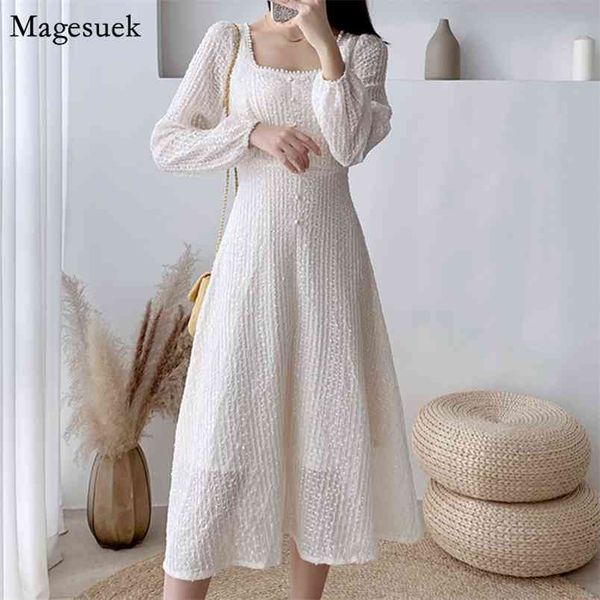 spring summer dress women square collar puff sleeve midi elegant female party es evening vestidos 12917 210512, Black;gray
spring summer dress women square collar puff sleeve midi elegant female party es evening vestidos 12917 210512, Black;gray