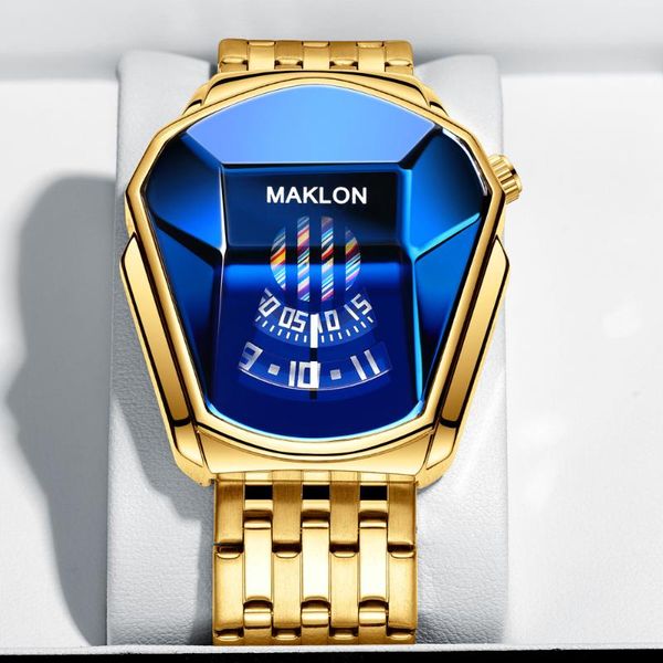 wristwatches fashion cool locomotive men watches quartz gold wristwatch waterproof geometric shape relogio masculino, Slivery;brown
wristwatches fashion cool locomotive men watches quartz gold wristwatch waterproof geometric shape relogio masculino, Slivery;brown