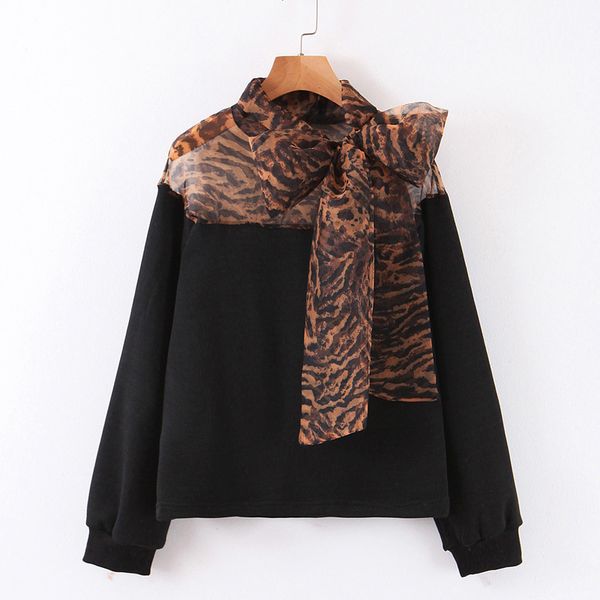 vintage animal grain printed patchwork blouse women fashion bow collar elegant ladies long sleeve shirts blusas mujer 210520, White
vintage animal grain printed patchwork blouse women fashion bow collar elegant ladies long sleeve shirts blusas mujer 210520, White