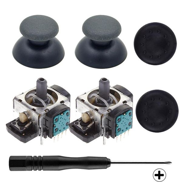 game controllers & joysticks 2x4pins original 3d analog joystick rocker+2pcs thumbstick silicone caps+screwdriver for vibration controller
game controllers & joysticks 2x4pins original 3d analog joystick rocker+2pcs thumbstick silicone caps+screwdriver for vibration controller