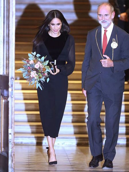casual dresses meghan markle princess dressed in women's velvet sheer sleeve long black dress with a belt axdu, Black;gray
casual dresses meghan markle princess dressed in women's velvet sheer sleeve long black dress with a belt axdu, Black;gray
