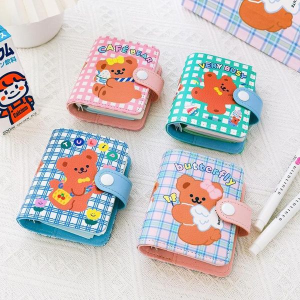 bentoy ins korea cute bear notebook planner paper student girls diary travel journal spiral books notepad purse, White
bentoy ins korea cute bear notebook planner paper student girls diary travel journal spiral books notepad purse, White