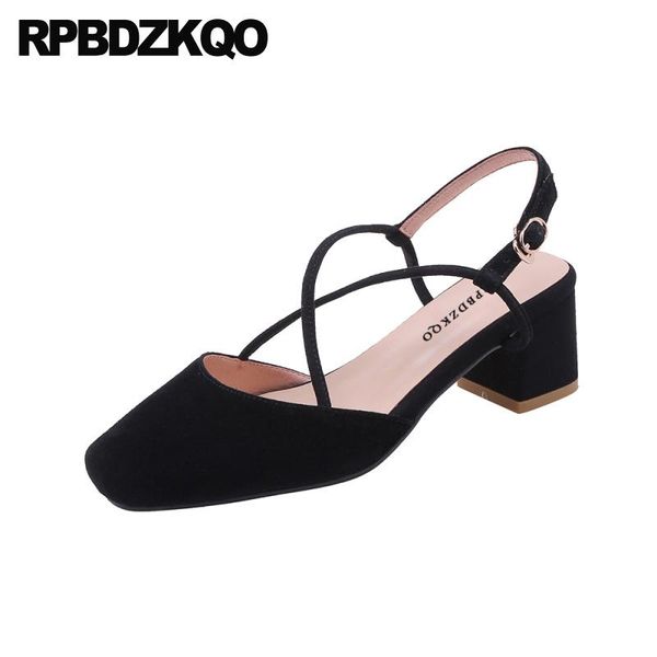 dress shoes medium heels designer women luxury square toe black suede slingback ladies runway chunky cross strap genuine leather pumps
dress shoes medium heels designer women luxury square toe black suede slingback ladies runway chunky cross strap genuine leather pumps
