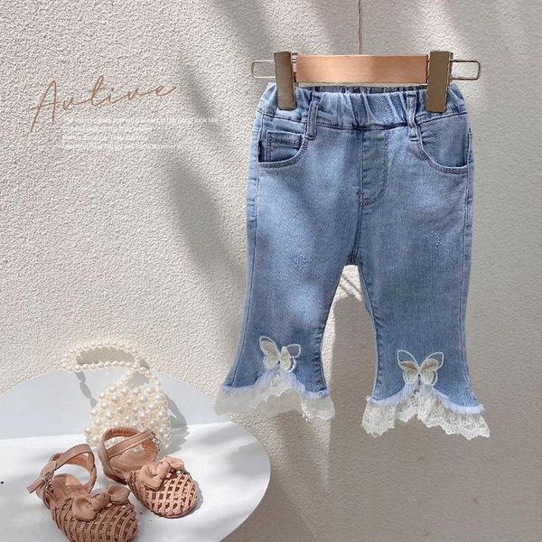 jeans girls spring cotton denim lace patchwork leg beading pattern children trousers pencil leggings 2-8y kids pant, Blue
jeans girls spring cotton denim lace patchwork leg beading pattern children trousers pencil leggings 2-8y kids pant, Blue