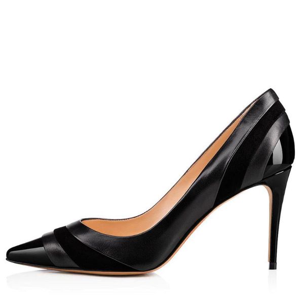 est black women office lady shoes pointed toe pumps slip-on shallow leather dress plus size tacones altos
est black women office lady shoes pointed toe pumps slip-on shallow leather dress plus size tacones altos