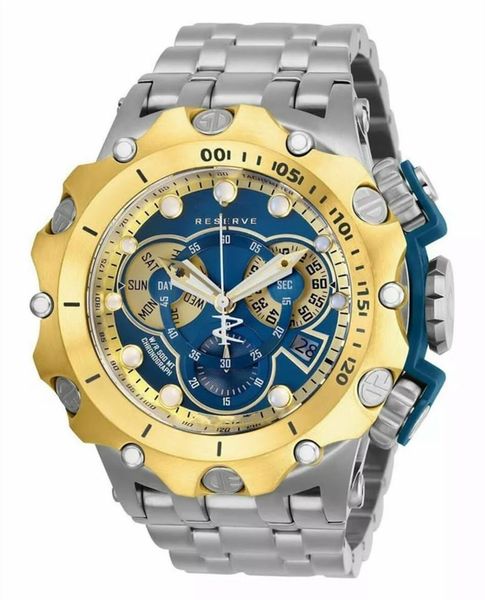 wristwatches undefeated reserve 52mm chronograph dial stainless steel men quartz watch dropshiping, Slivery;brown
wristwatches undefeated reserve 52mm chronograph dial stainless steel men quartz watch dropshiping, Slivery;brown