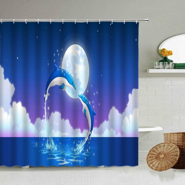 cartoon blue dolphin jump animal shower curtain creative couple family bathroom decoration blackout waterproof screen with hook curtains
cartoon blue dolphin jump animal shower curtain creative couple family bathroom decoration blackout waterproof screen with hook curtains