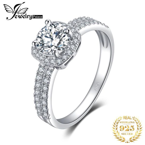 cluster rings jewelrypalace 1ct cz engagement ring 925 sterling silver for women anniversary wedding jewelry, Golden;silver
cluster rings jewelrypalace 1ct cz engagement ring 925 sterling silver for women anniversary wedding jewelry, Golden;silver