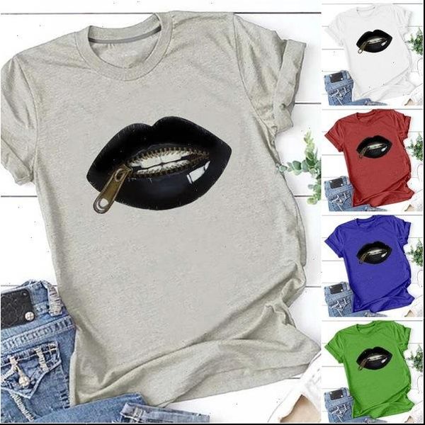 women t shirt harajuku ullzang lip zipper graphic summer o neck fashion short sleeves aesthetic tees female, White
women t shirt harajuku ullzang lip zipper graphic summer o neck fashion short sleeves aesthetic tees female, White
