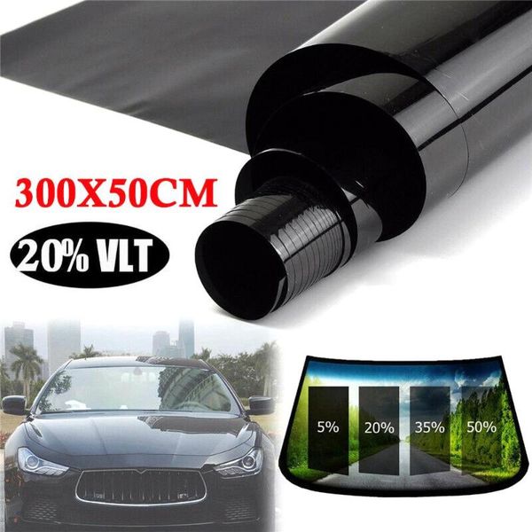 car sunshade 300cm x50cm black window foils tint tinting film roll auto home glass summer solar uv protector sticker films
car sunshade 300cm x50cm black window foils tint tinting film roll auto home glass summer solar uv protector sticker films