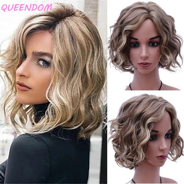 synthetic wavy wigs short curly bob wig ombre 613 honey blonde blunt cut wig natural high temperature cosplay hair wig for women, Black
synthetic wavy wigs short curly bob wig ombre 613 honey blonde blunt cut wig natural high temperature cosplay hair wig for women, Black