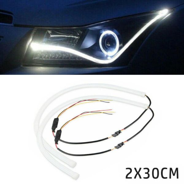 emergency lights 2pcs car ultra thin double color soft tube led strip drl flowing turn signal lamp daytime running goods
emergency lights 2pcs car ultra thin double color soft tube led strip drl flowing turn signal lamp daytime running goods