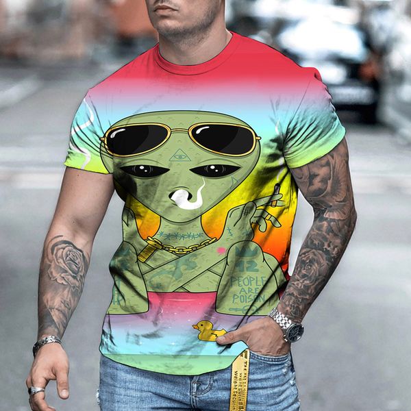 tees,polos plus-size fashion man summer alien pattern casual 3d digital printing men's loose short sleeve t-shirt
tees,polos plus-size fashion man summer alien pattern casual 3d digital printing men's loose short sleeve t-shirt