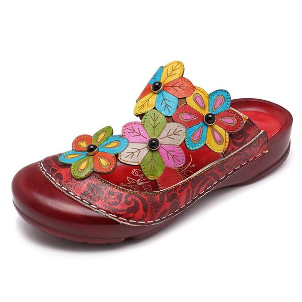 sandals iliyah genuine leather floral splicing colorful hollow flowers pattern stitching casual slip on flat shoes women, Black
sandals iliyah genuine leather floral splicing colorful hollow flowers pattern stitching casual slip on flat shoes women, Black
