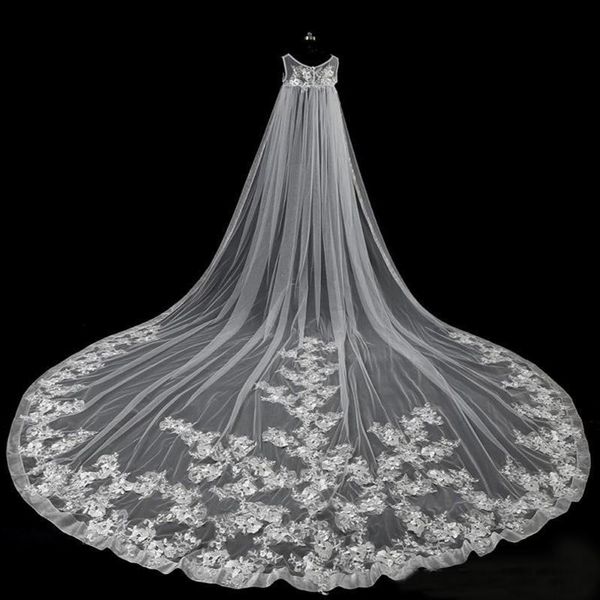 wraps & jackets appliques lace sleeveless wedding coat 115inch cathedral train bridal wrap sheer jewel neck cape, White
wraps & jackets appliques lace sleeveless wedding coat 115inch cathedral train bridal wrap sheer jewel neck cape, White